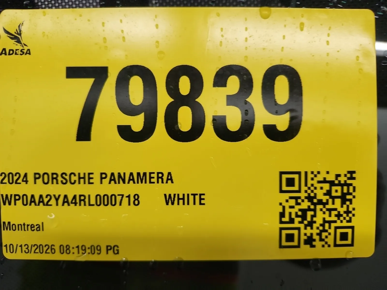 Inventory Label Photo