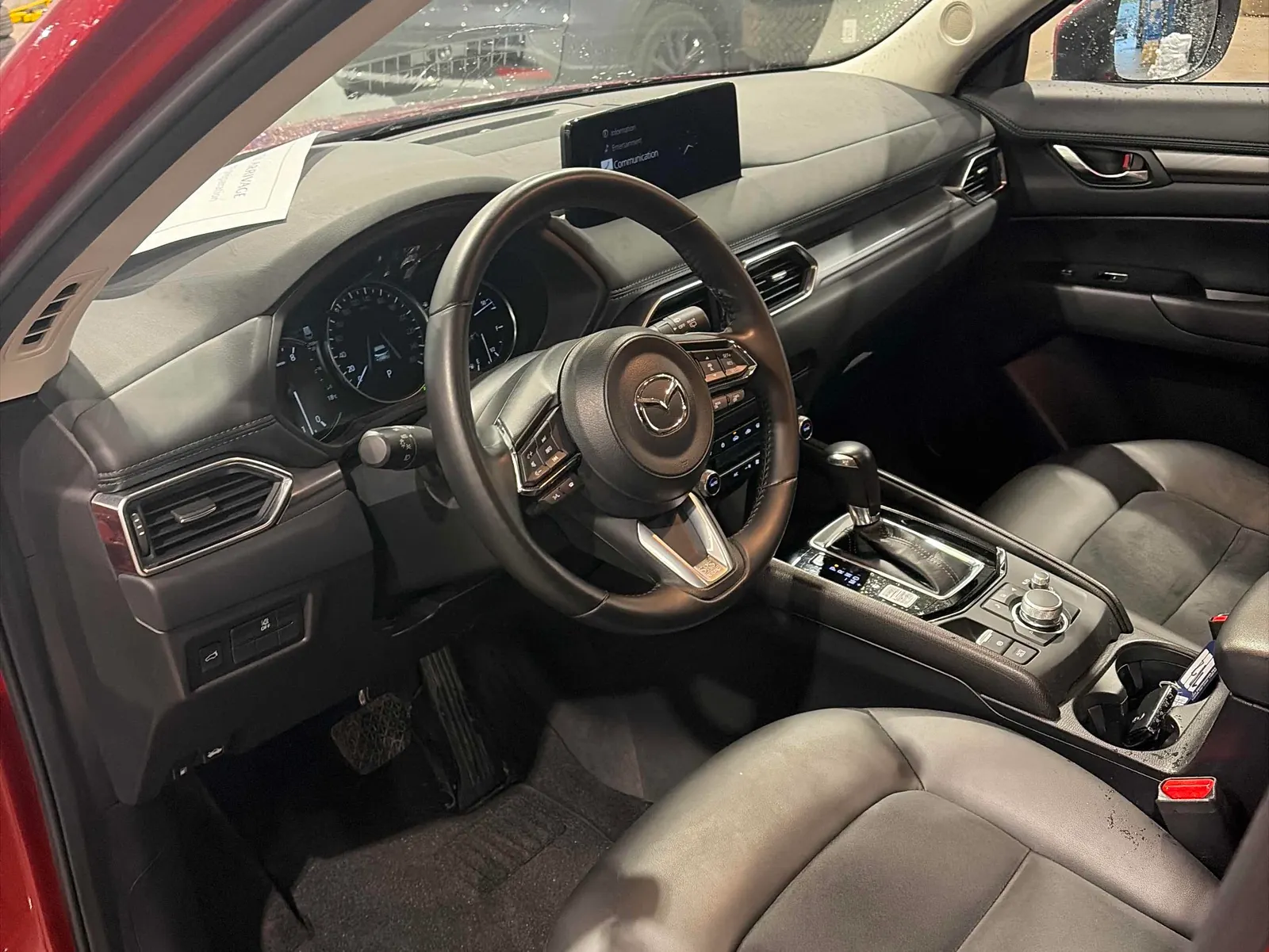 Interior driver side