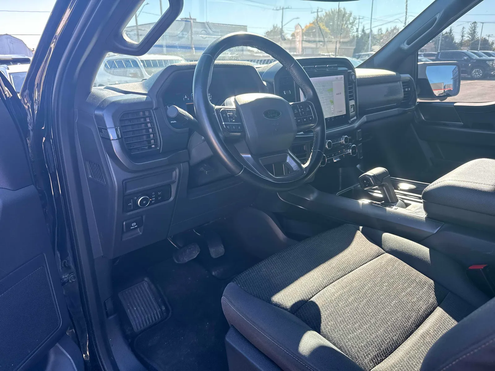Interior driver side