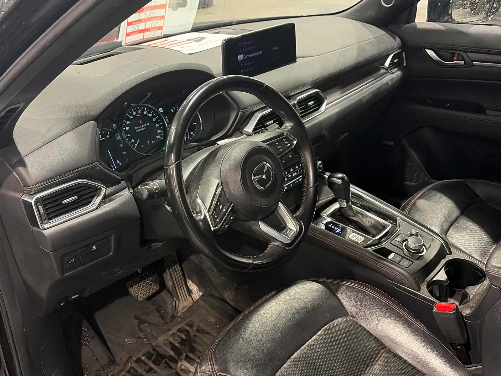 Interior driver side