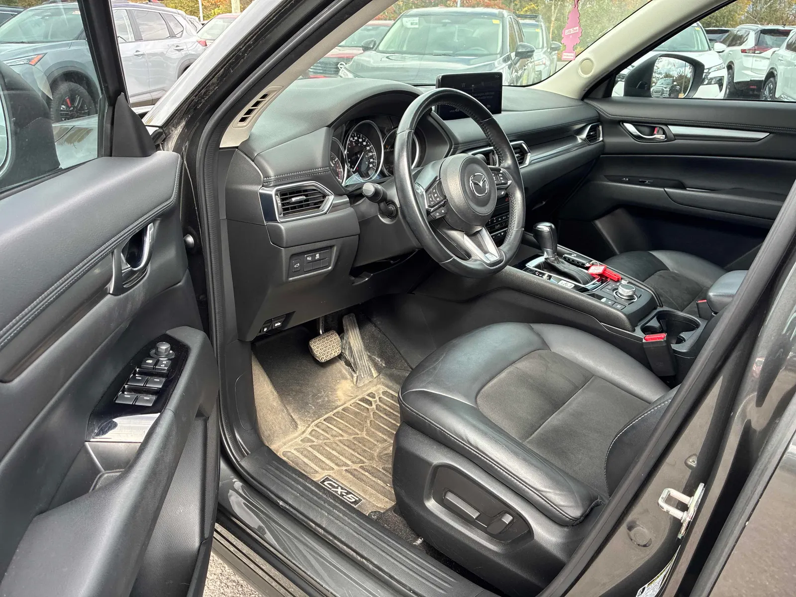 Interior driver side
