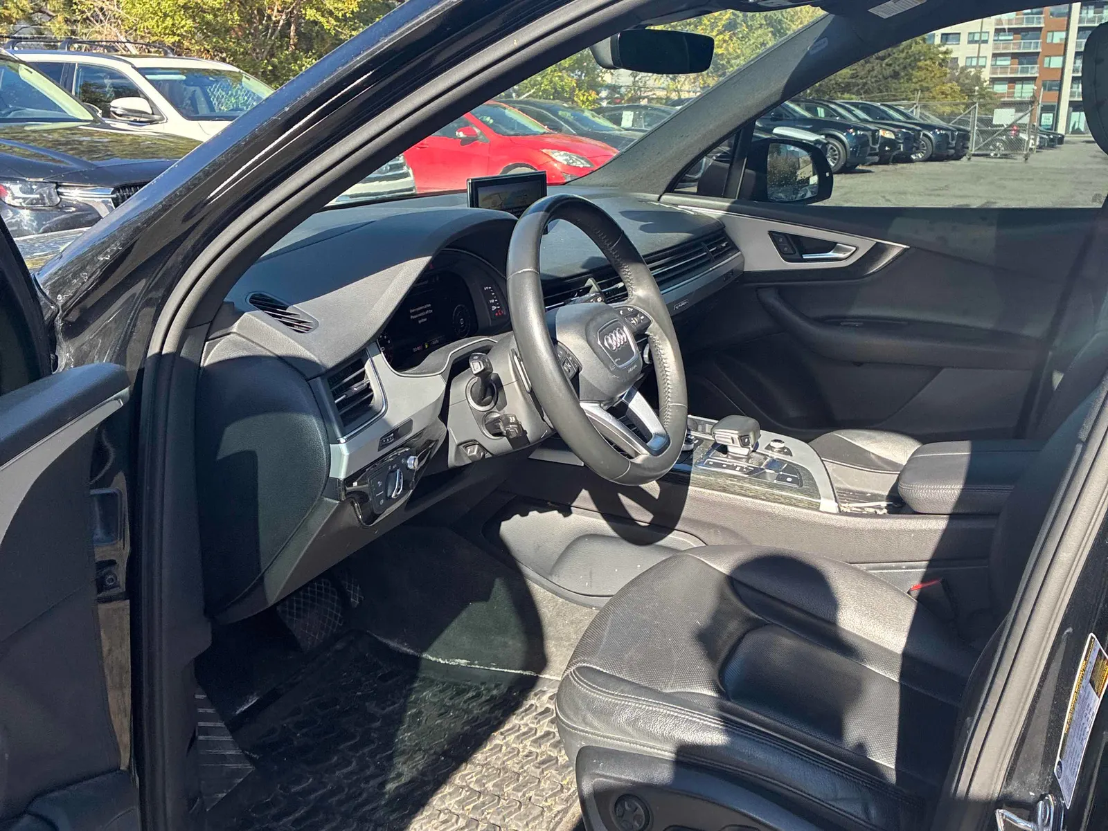 Interior driver side