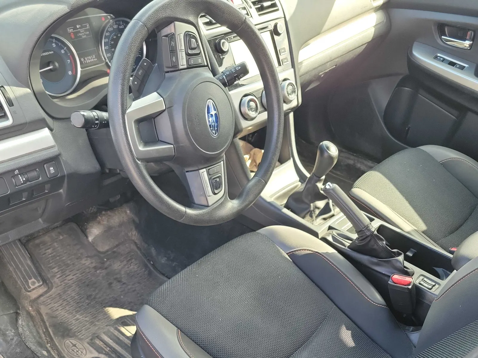 Interior driver side