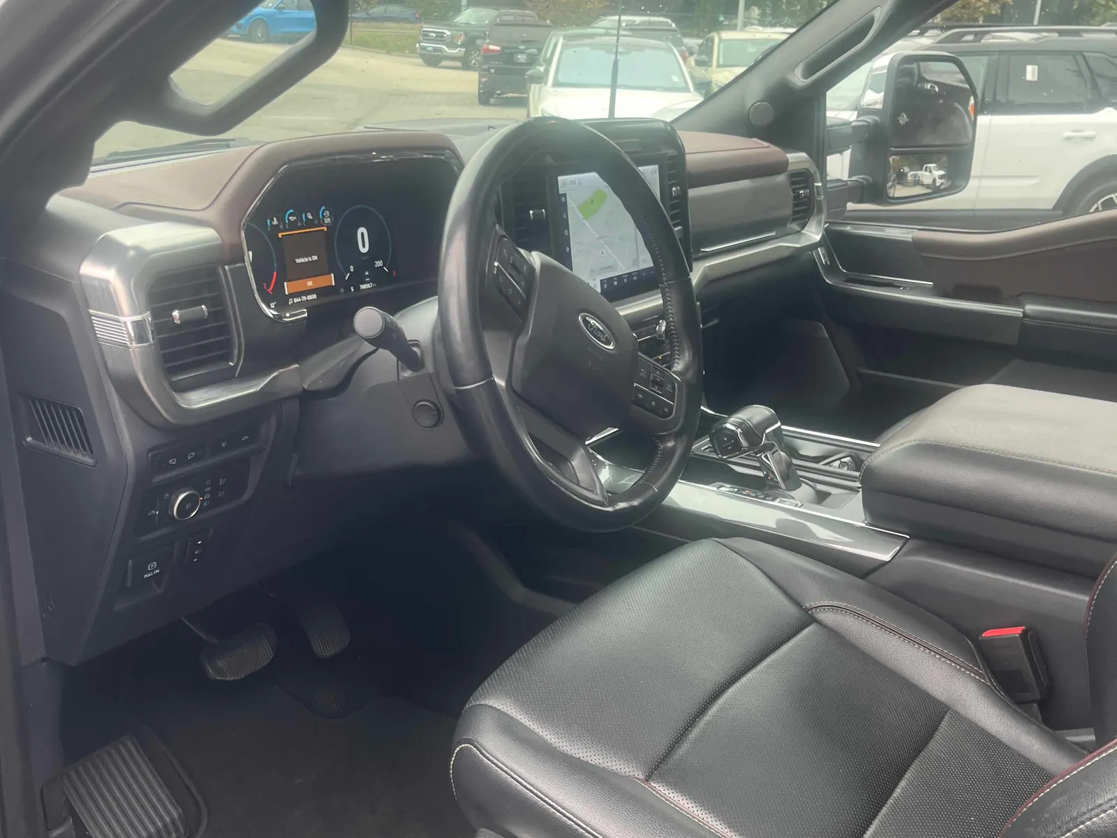 Interior driver side