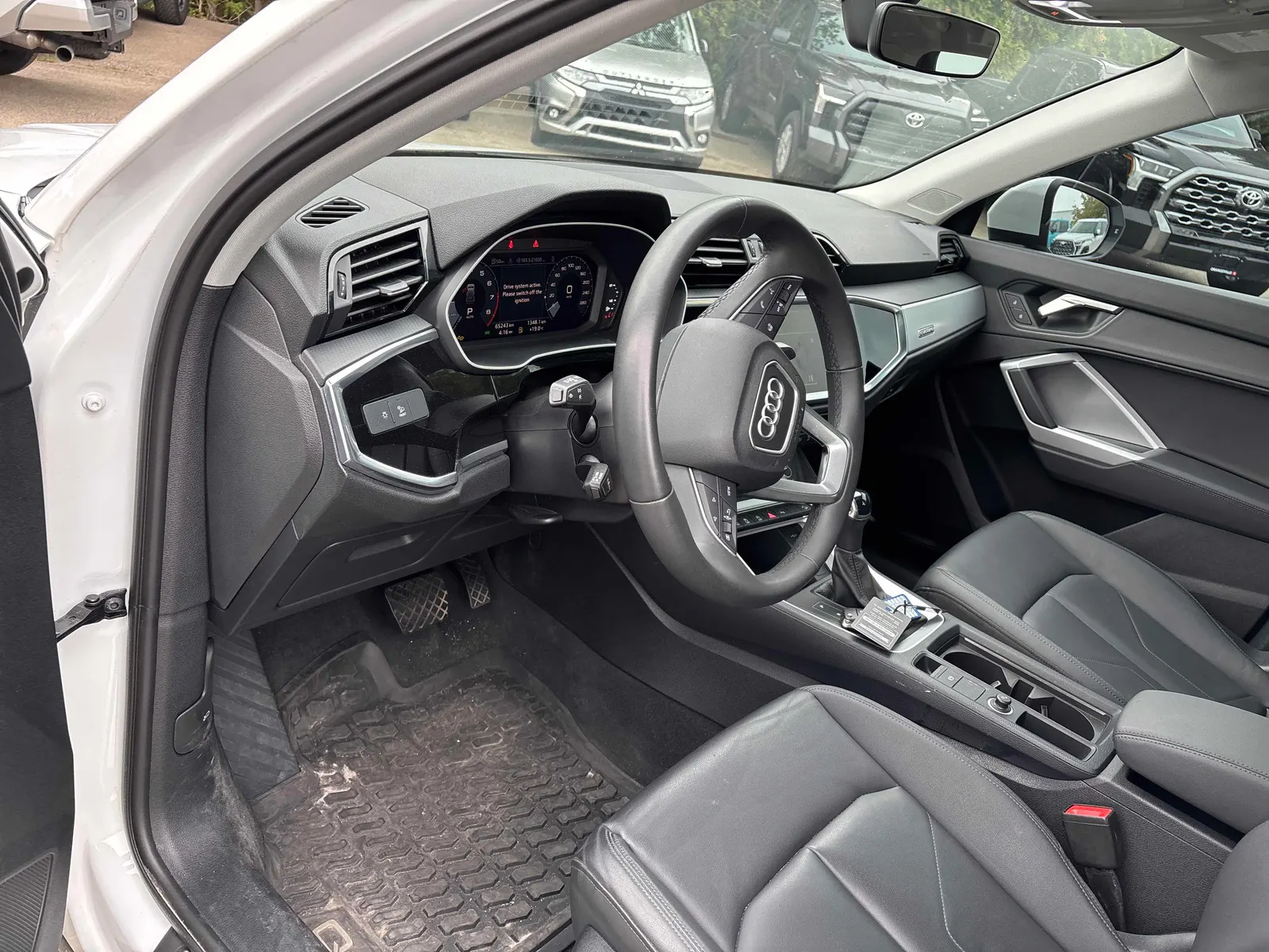 Interior driver side