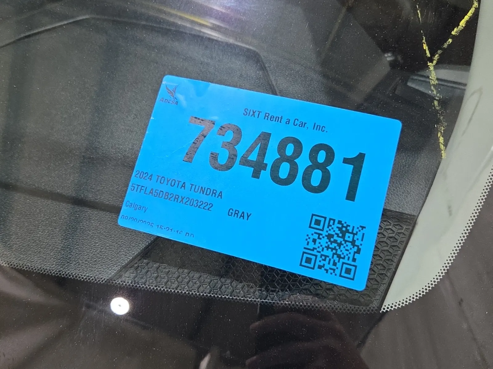 Inventory Label Photo