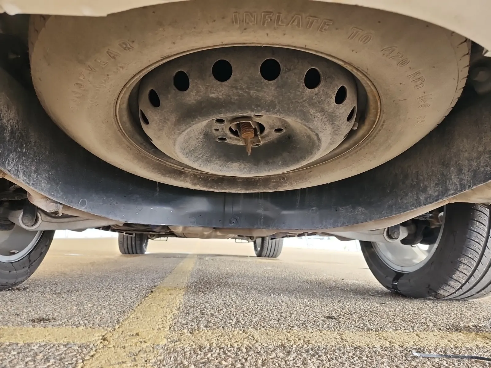 Spare Tire & Wheel Photo
