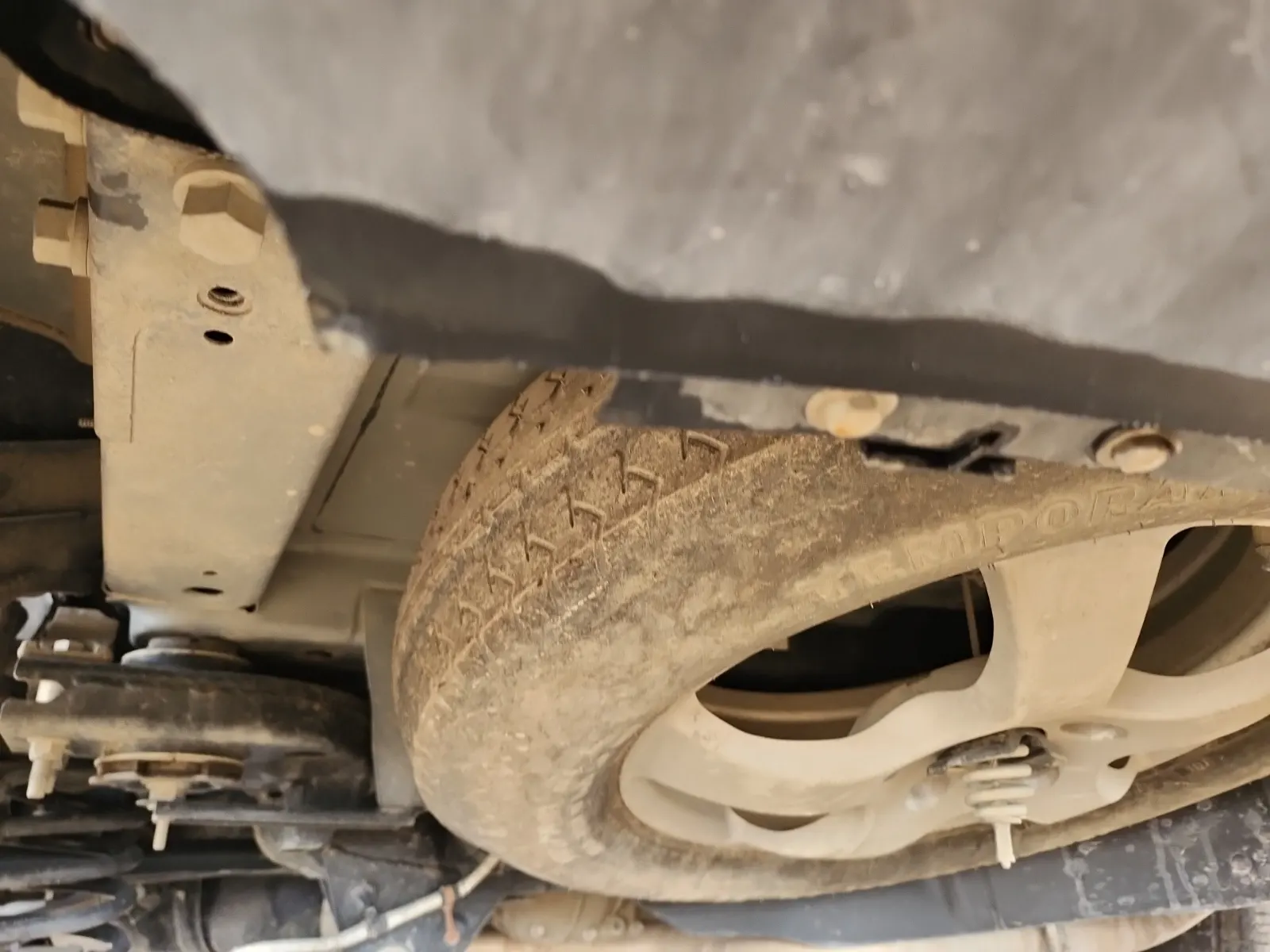 Spare Tire & Wheel Photo