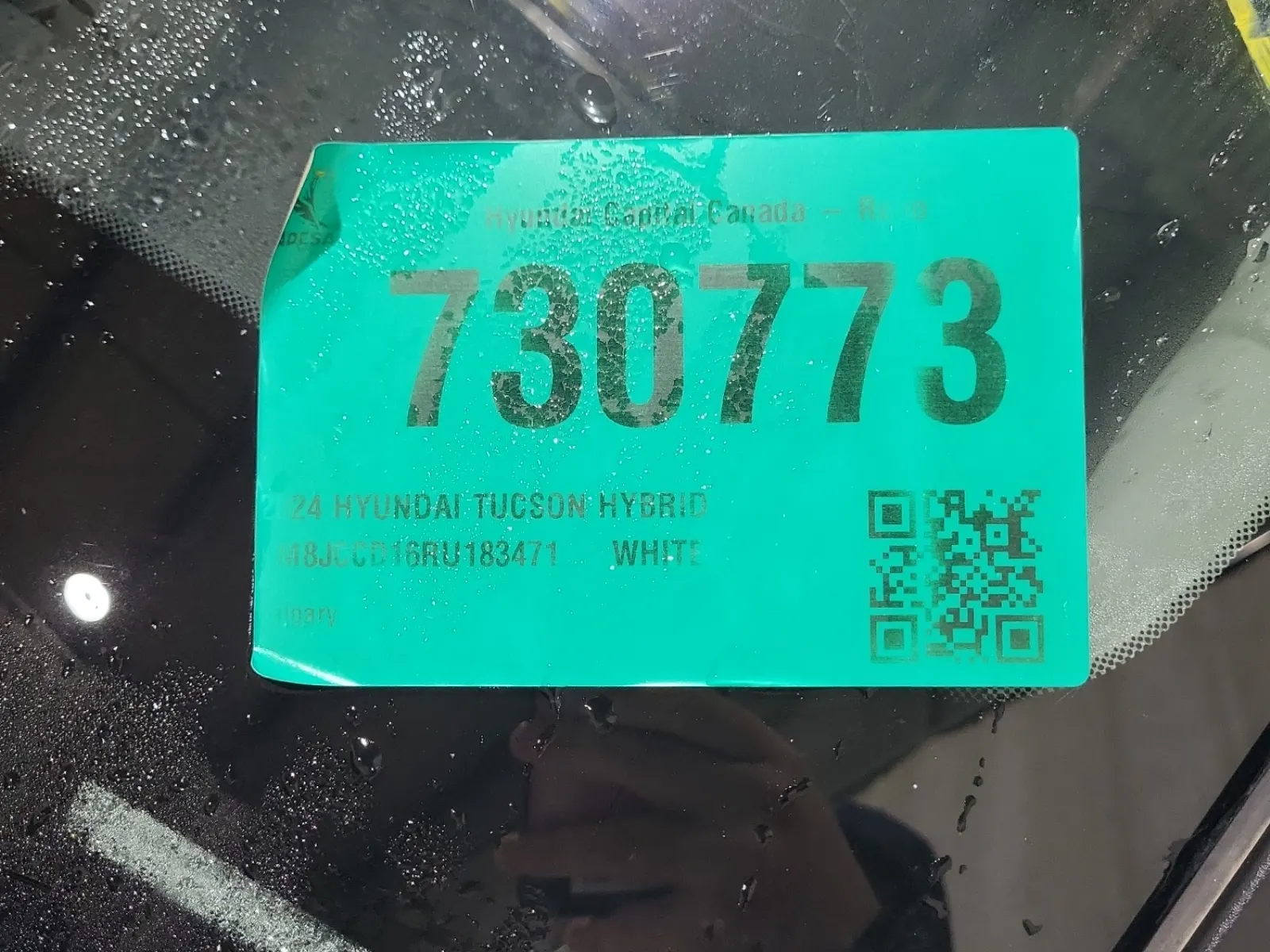 Inventory Label Photo