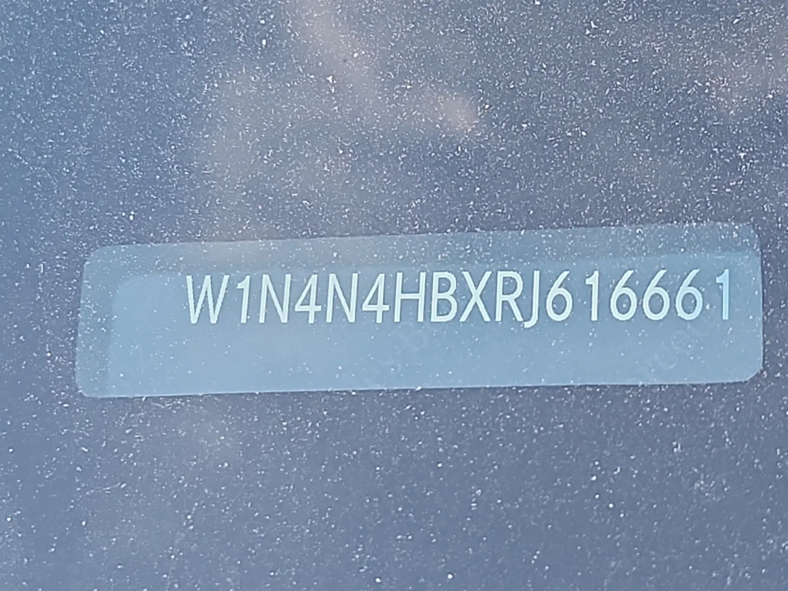 Dash VIN Plate Photo