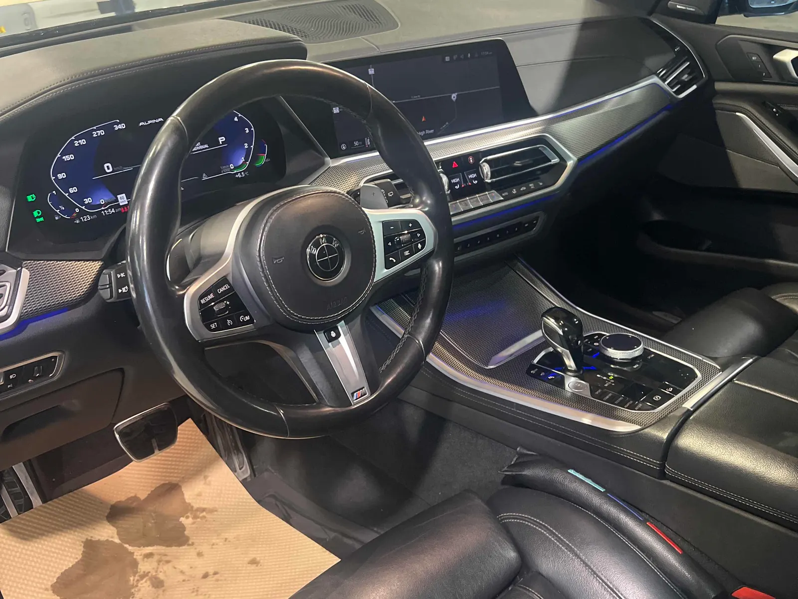 Interior driver side