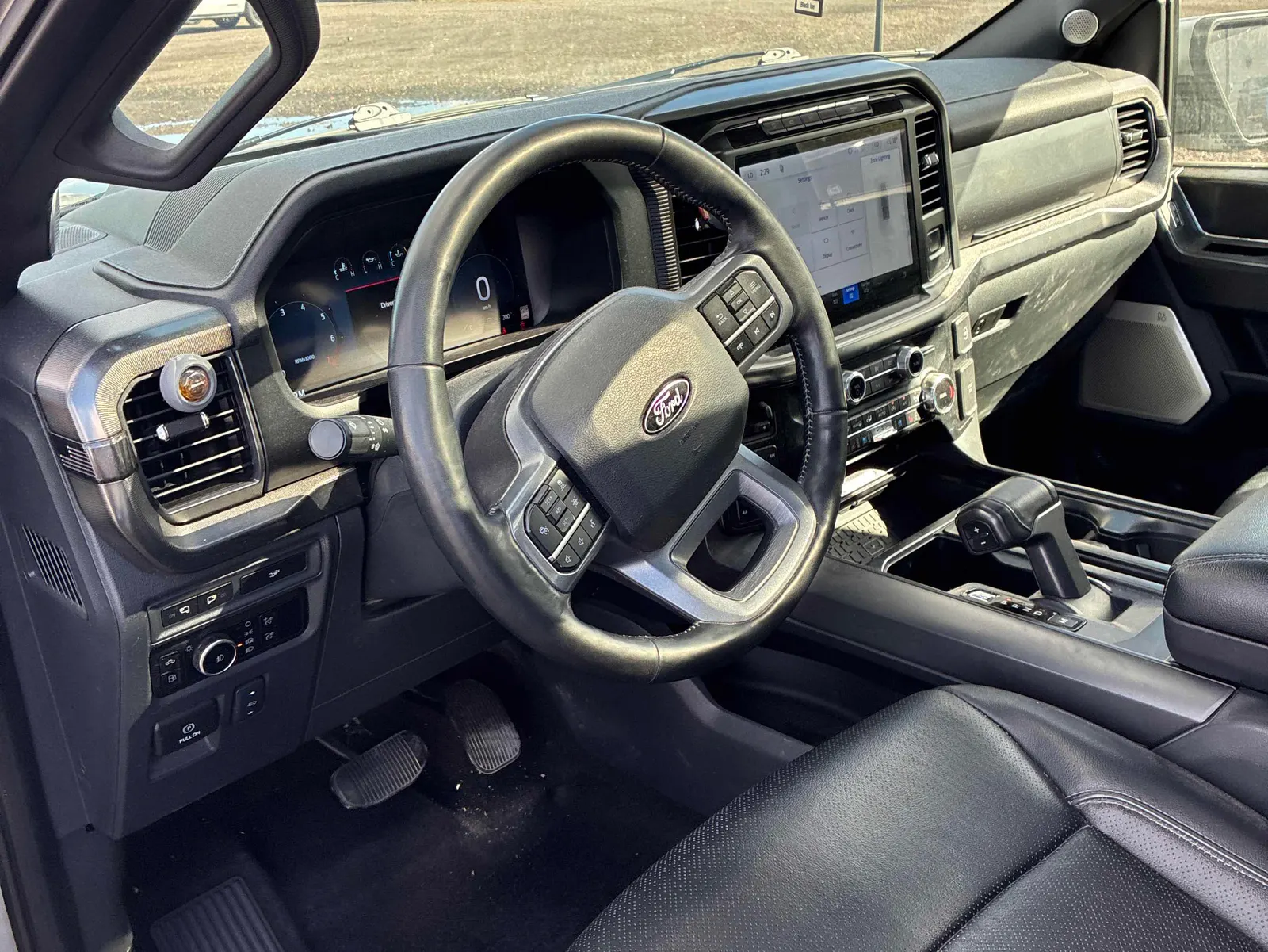 Interior driver side