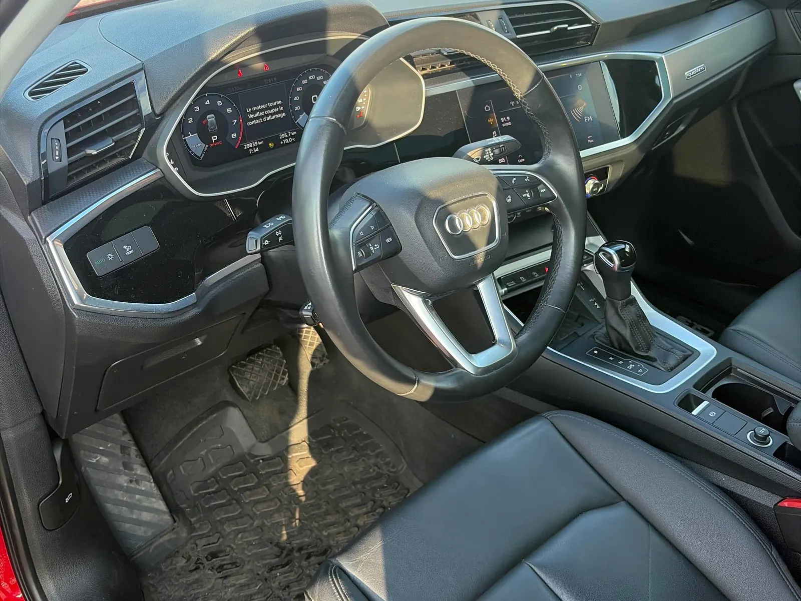 Interior driver side