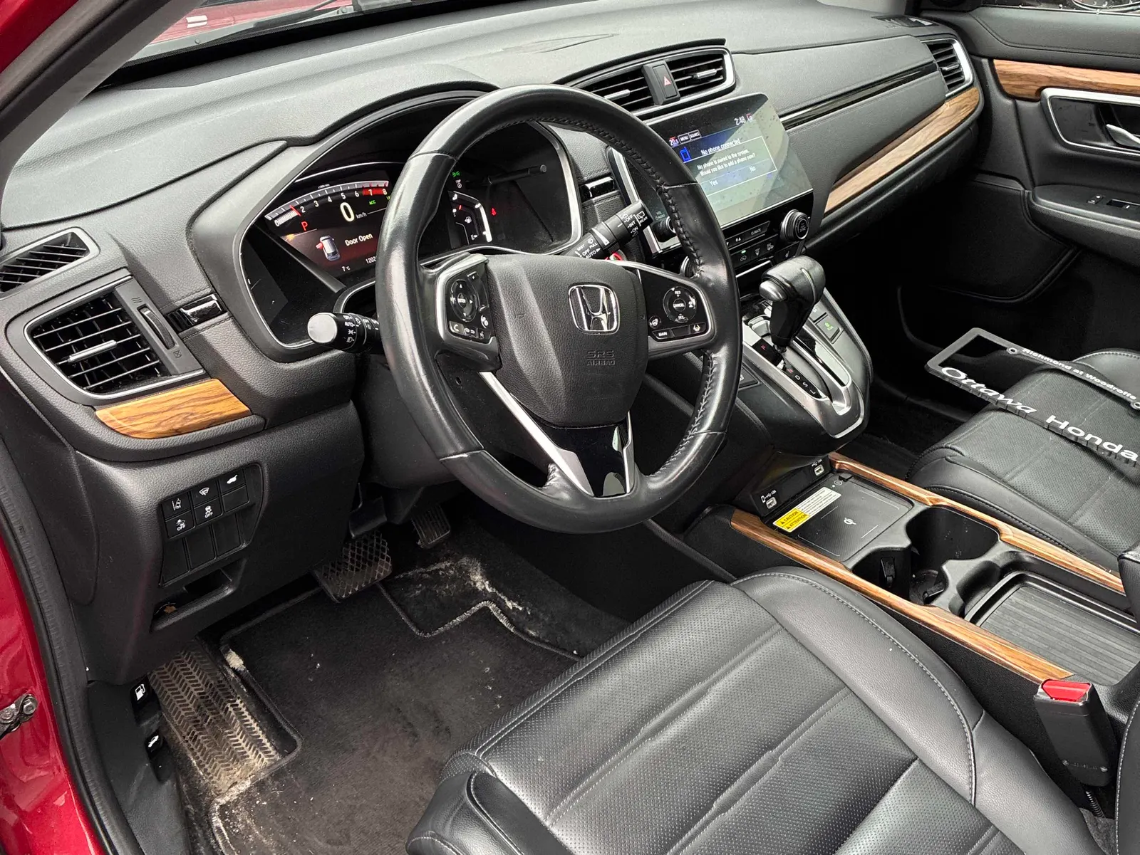 Interior driver side