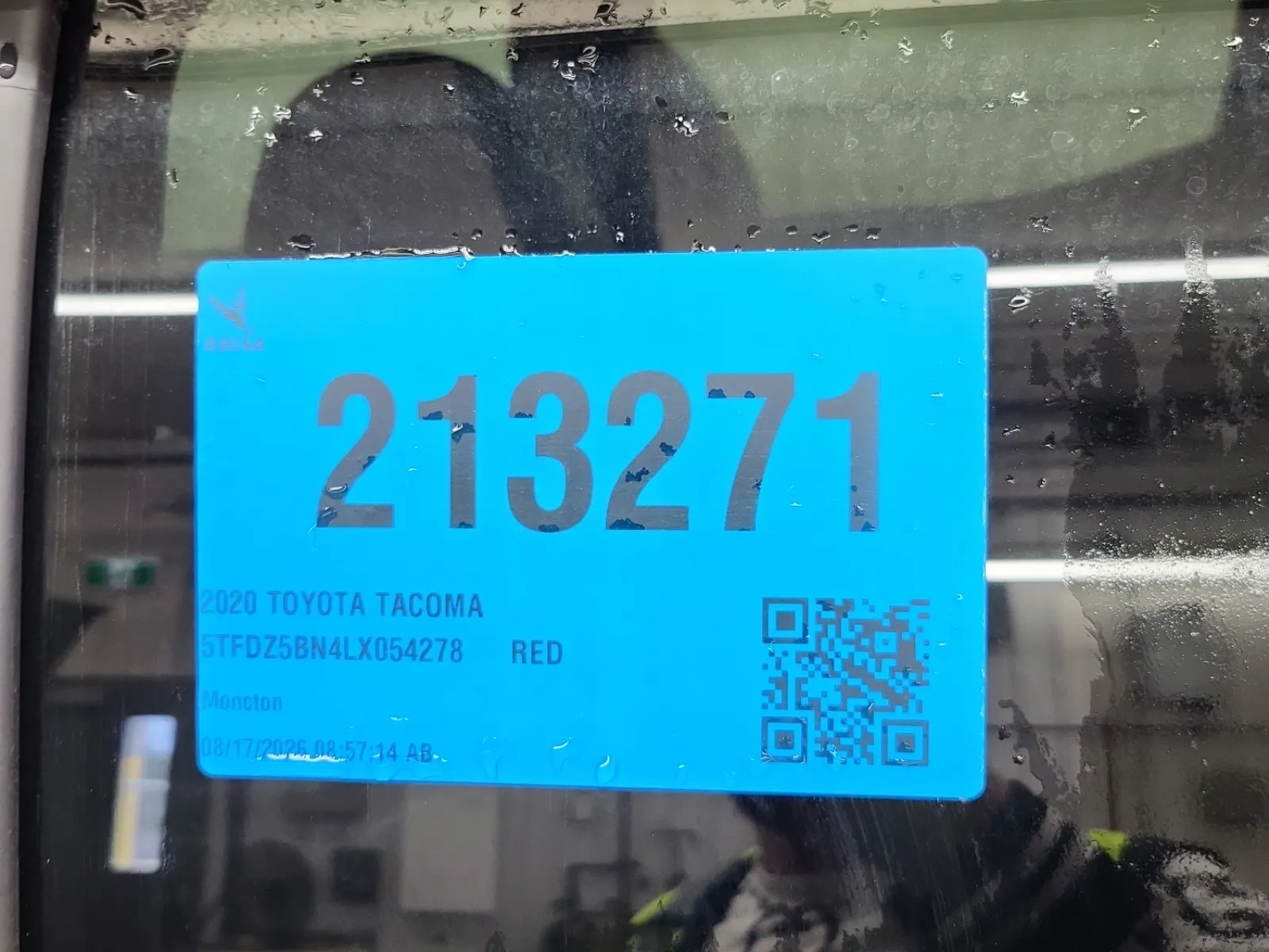 Inventory Label Photo