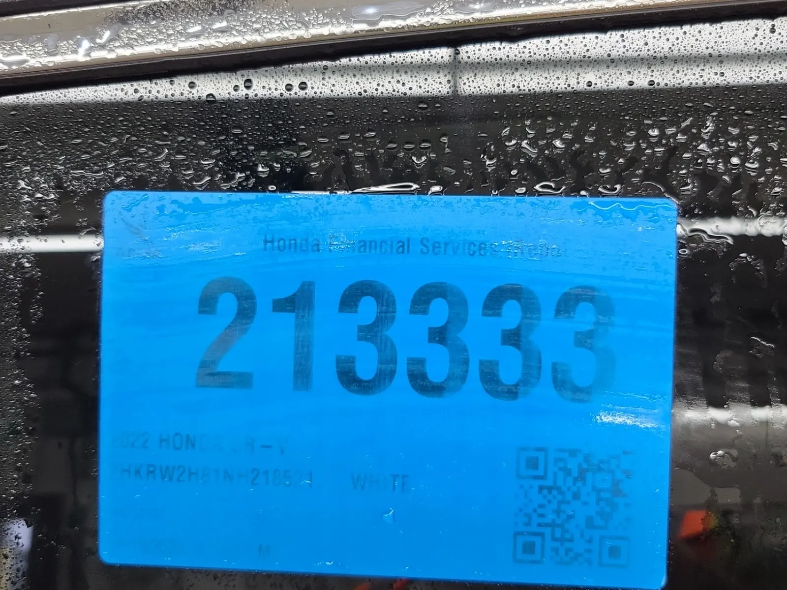 Inventory Label Photo