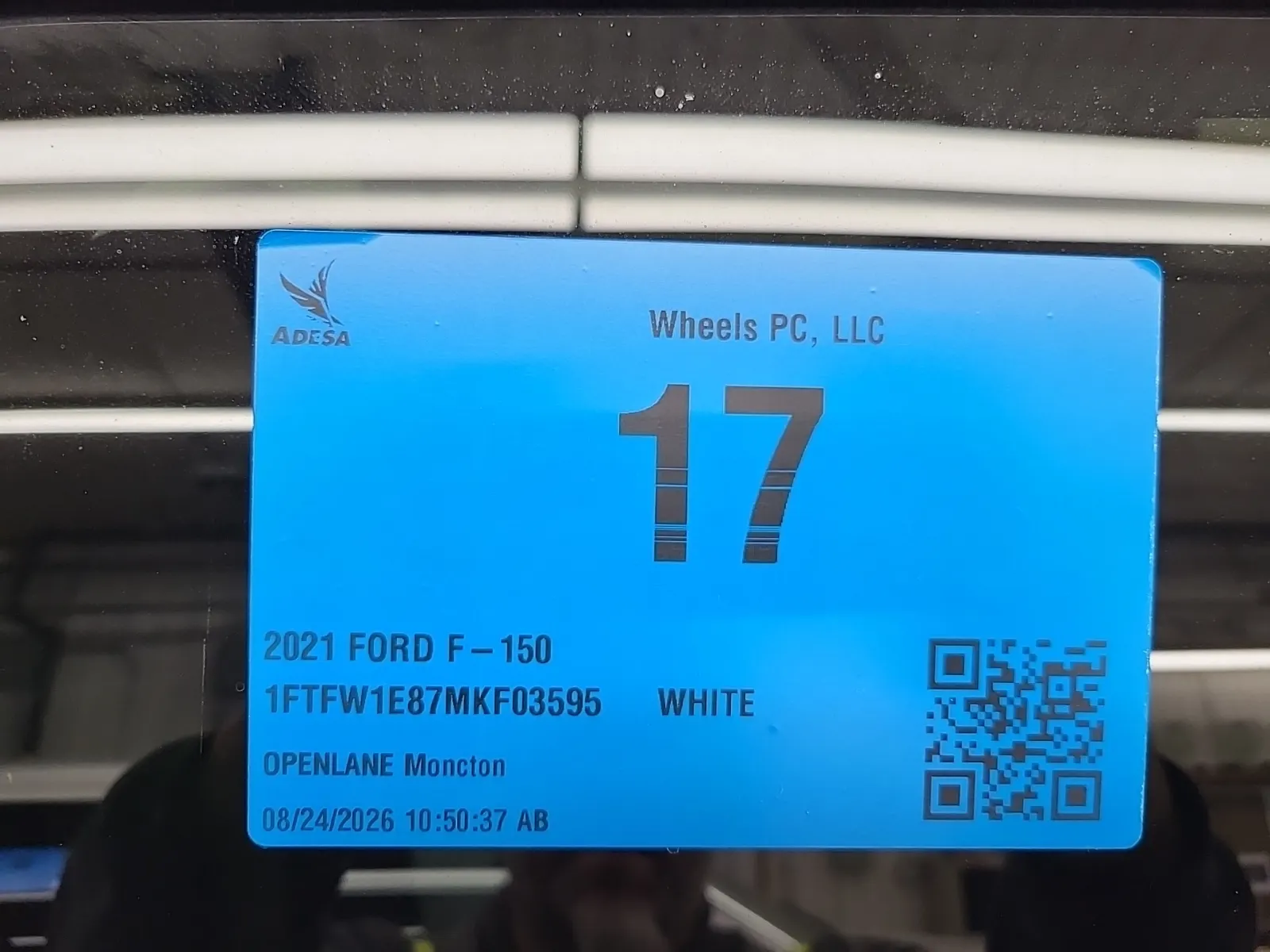 Inventory Label Photo