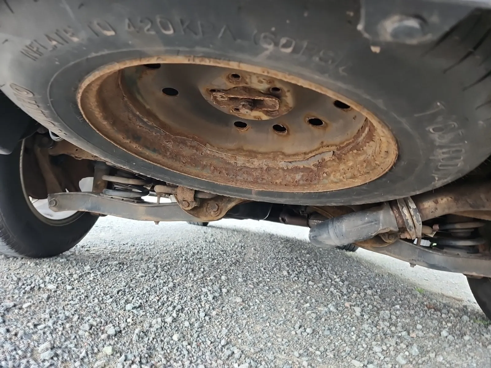 Spare Tire & Wheel Photo