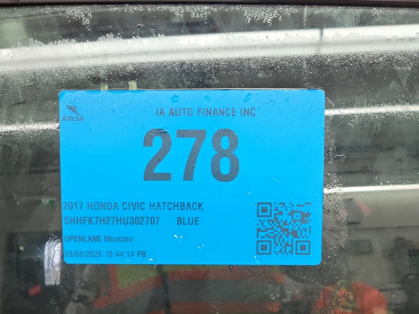 Inventory Label Photo