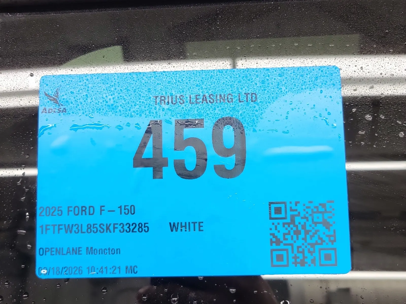 Inventory Label Photo