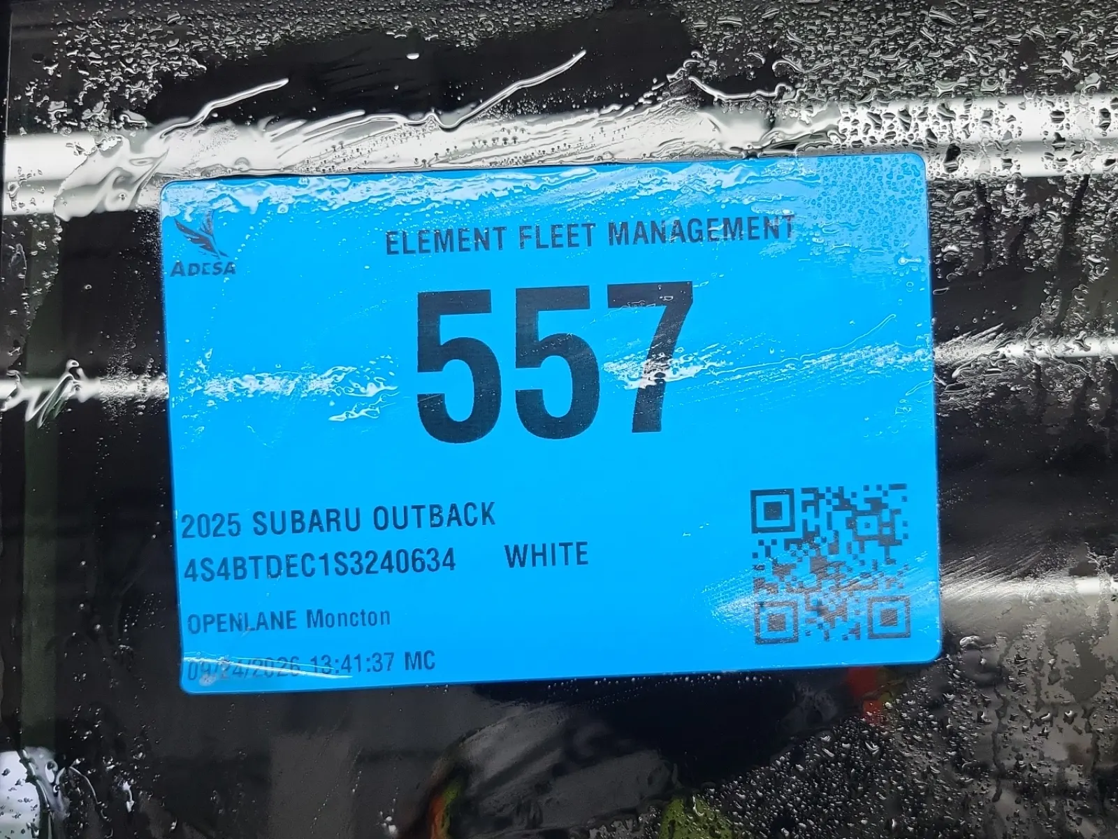 Inventory Label Photo