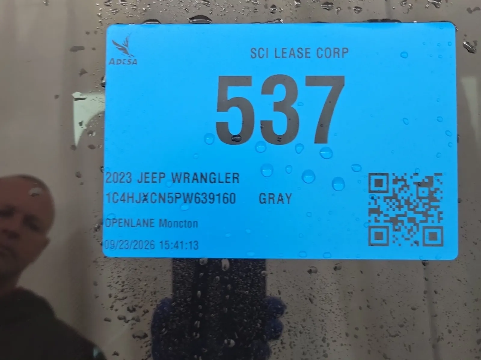 Inventory Label Photo