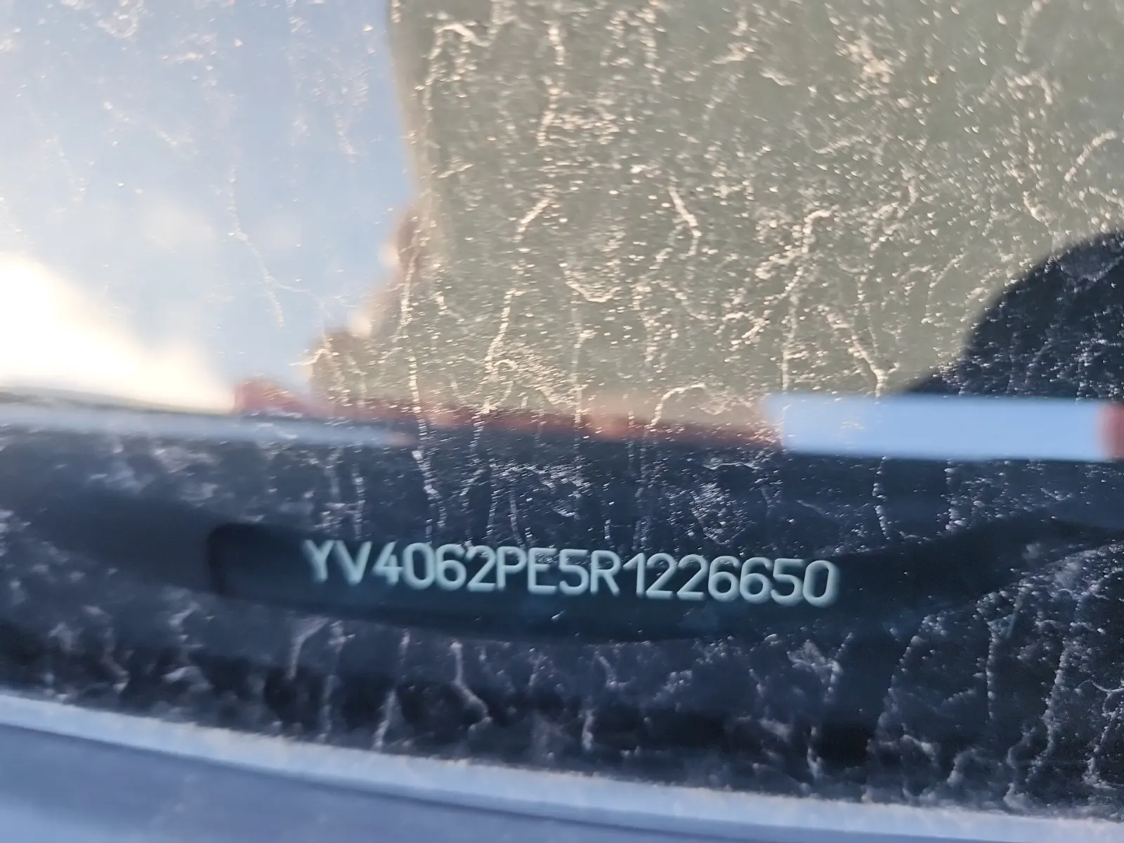 Dash VIN Plate Photo