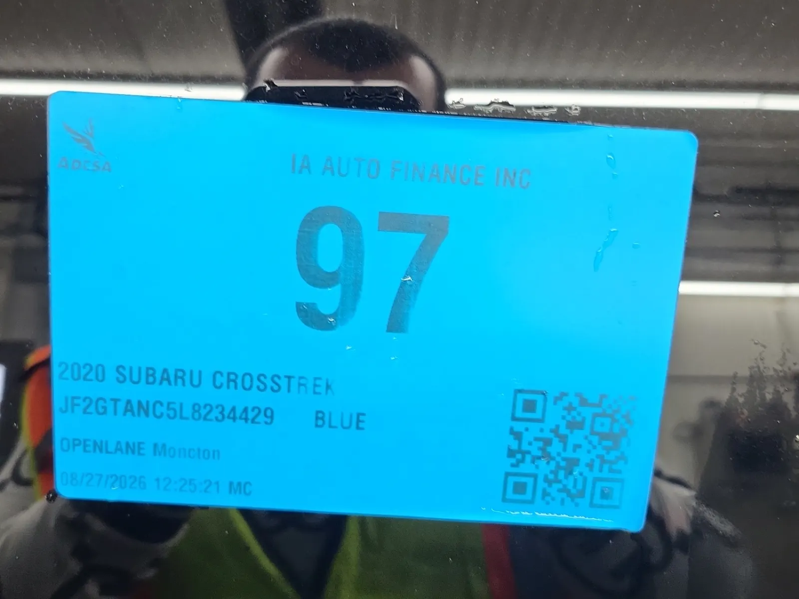 Inventory Label Photo