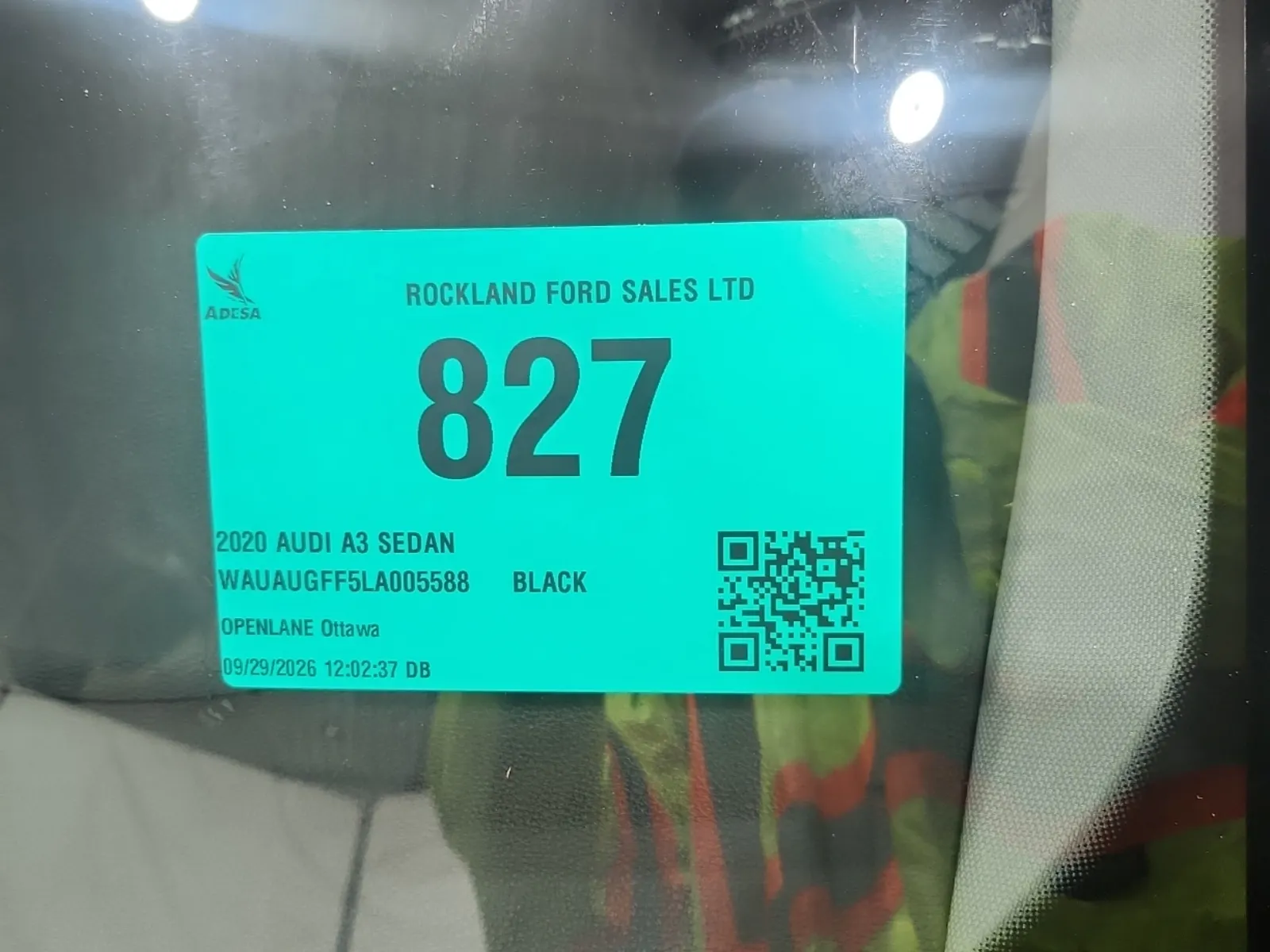 Inventory Label Photo