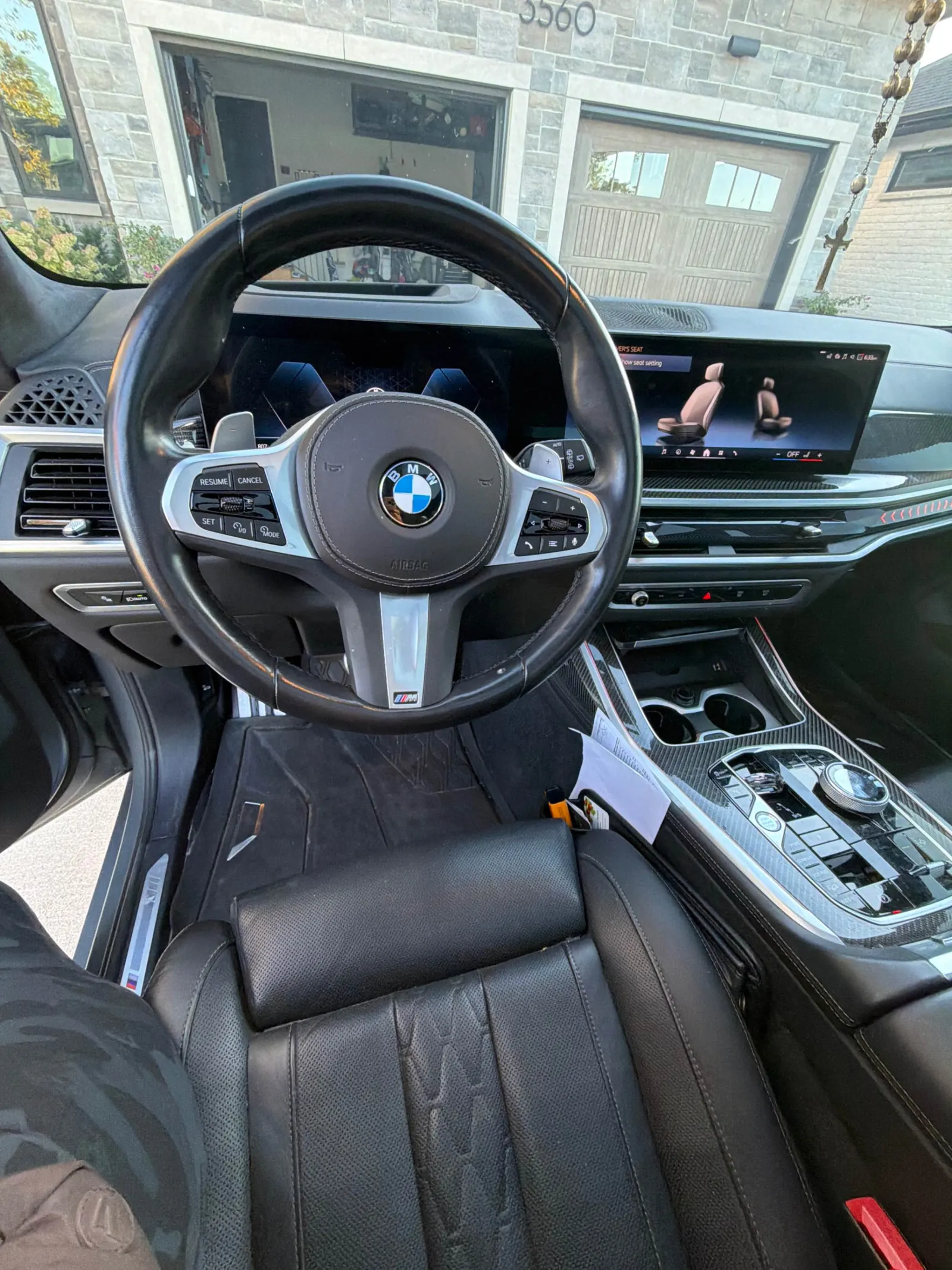 Interior driver side