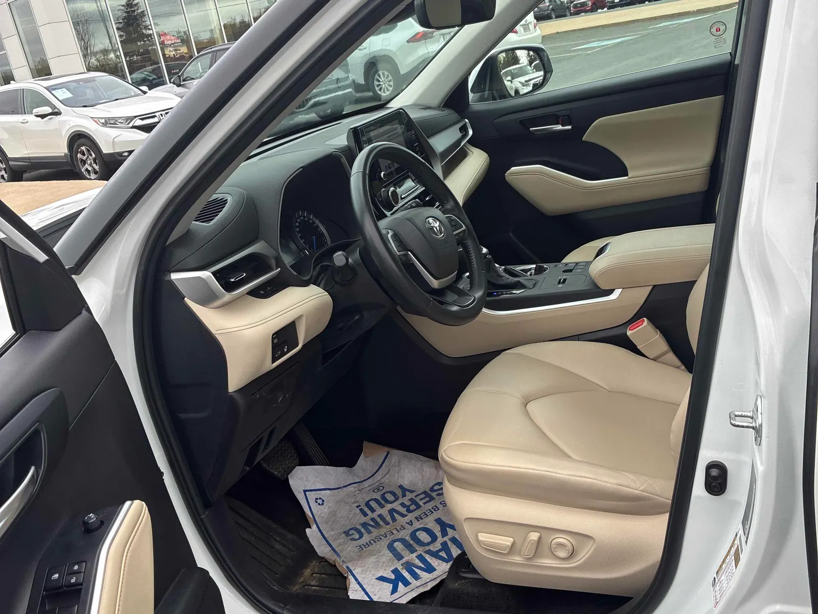 Interior driver side