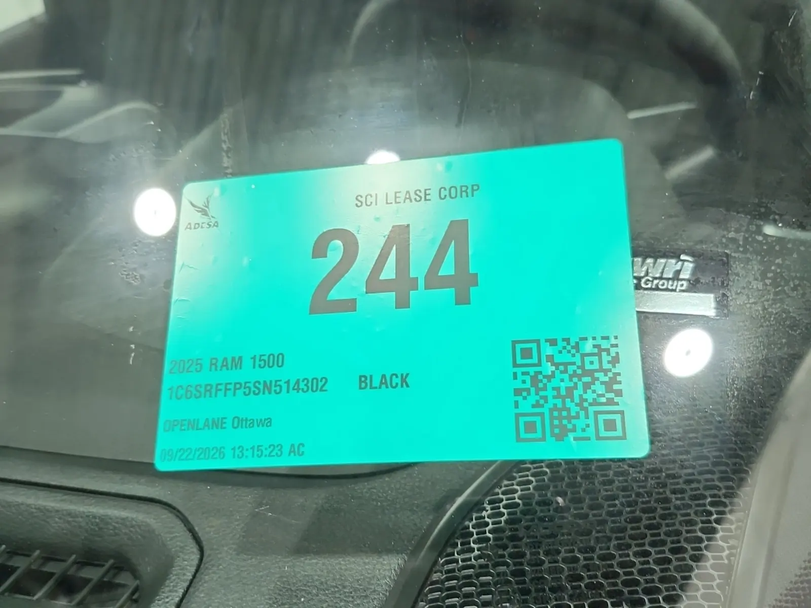 Inventory Label Photo