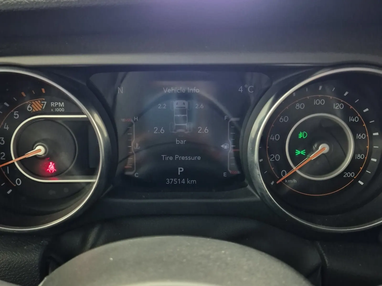 Odometer Photo