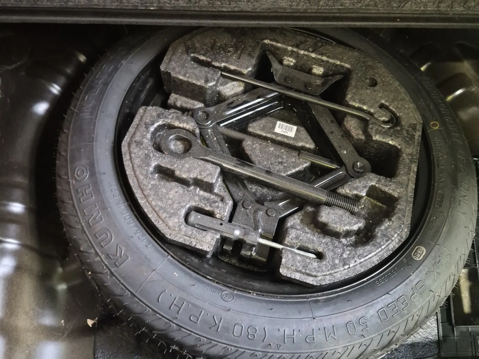 Spare Tire & Wheel Photo