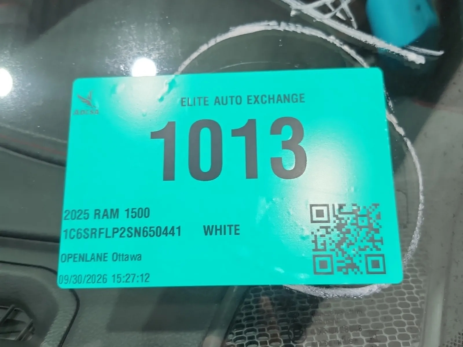Inventory Label Photo