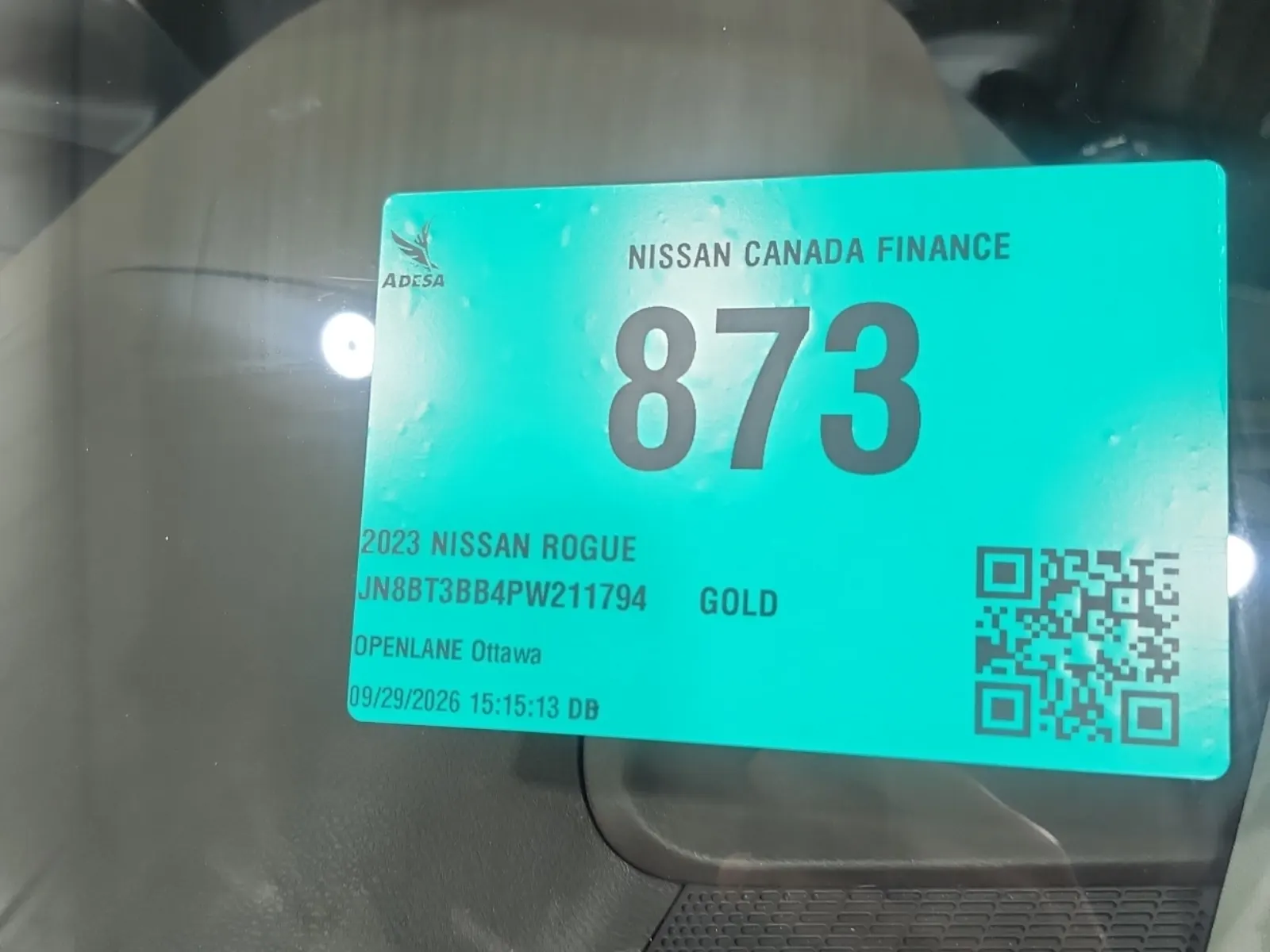 Inventory Label Photo