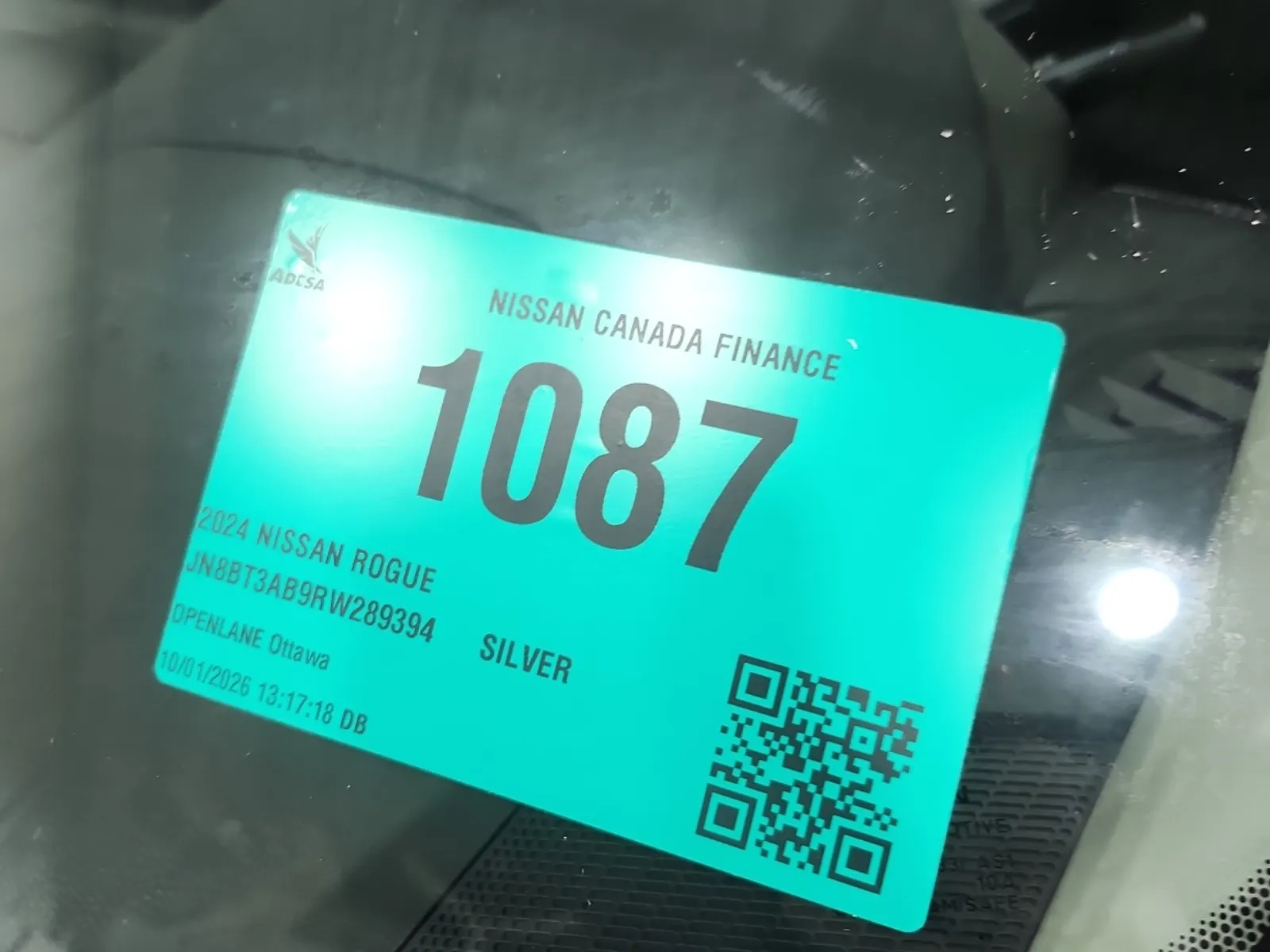 Inventory Label Photo