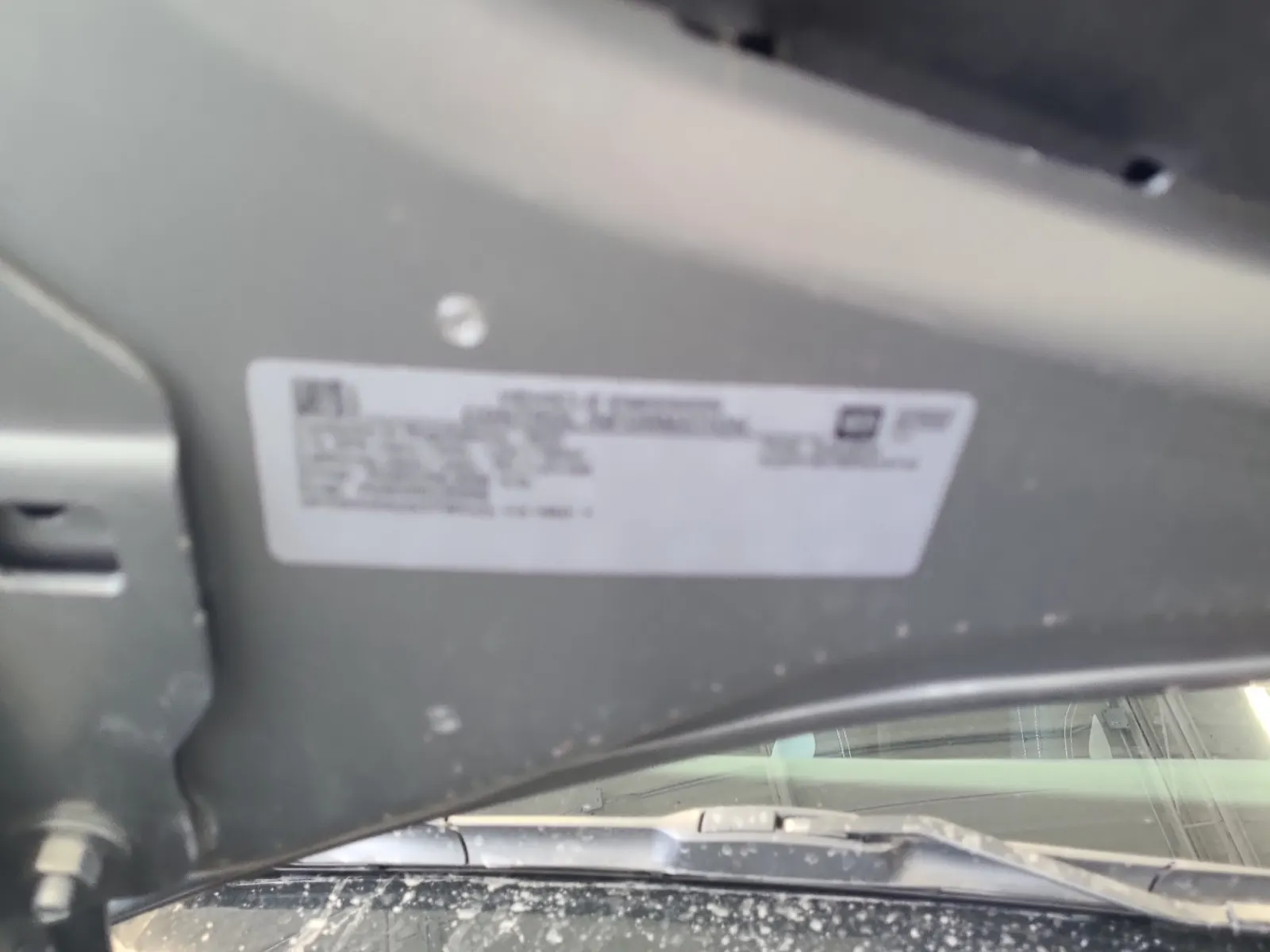 Emission Sticker Photo