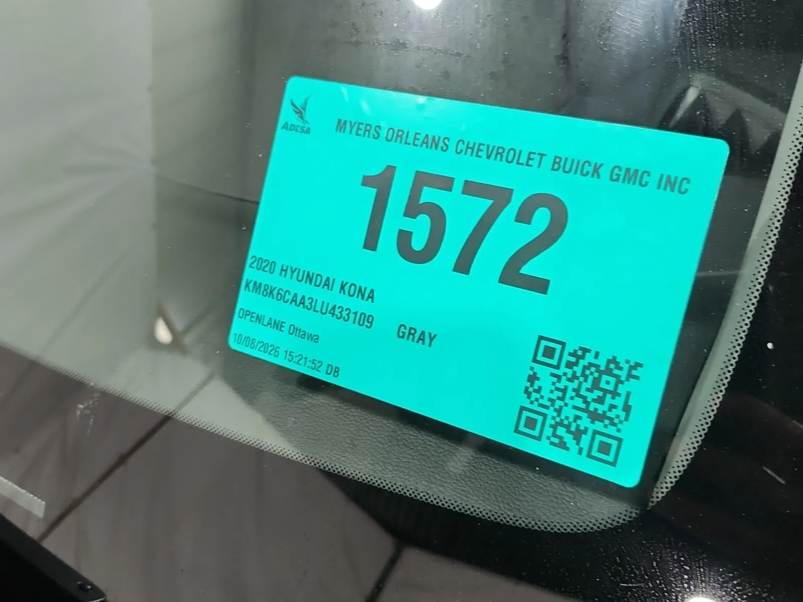 Inventory Label Photo