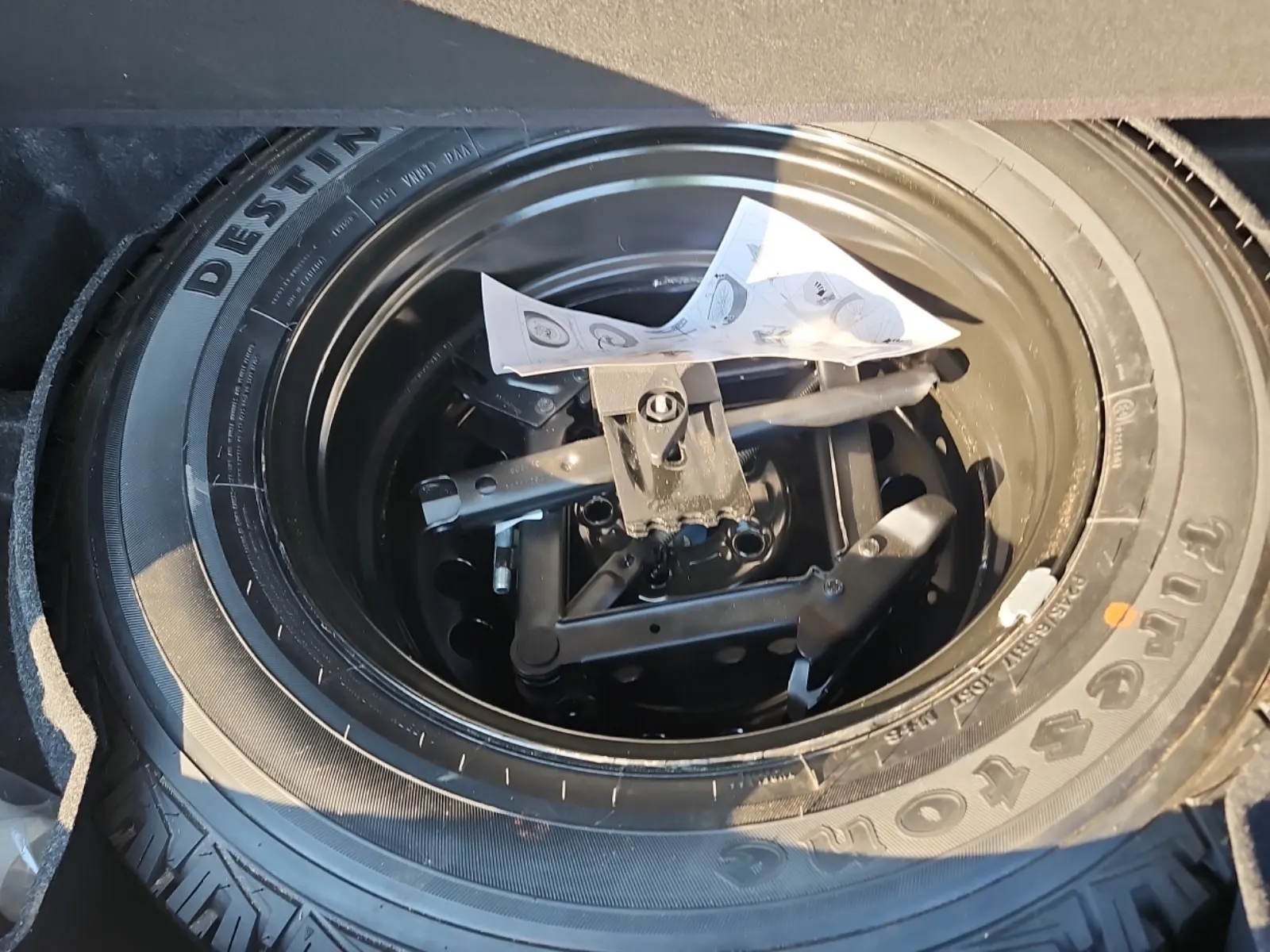 Spare Tire & Wheel Photo