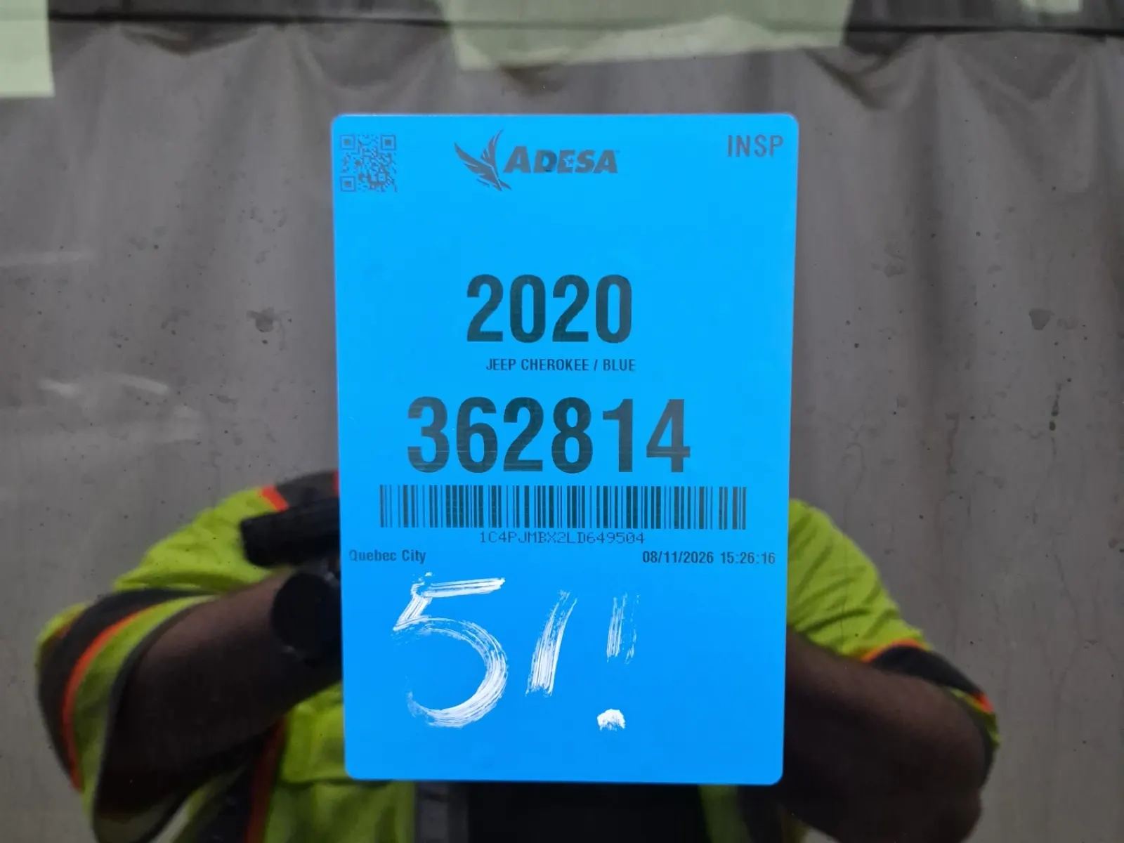 Inventory Label Photo