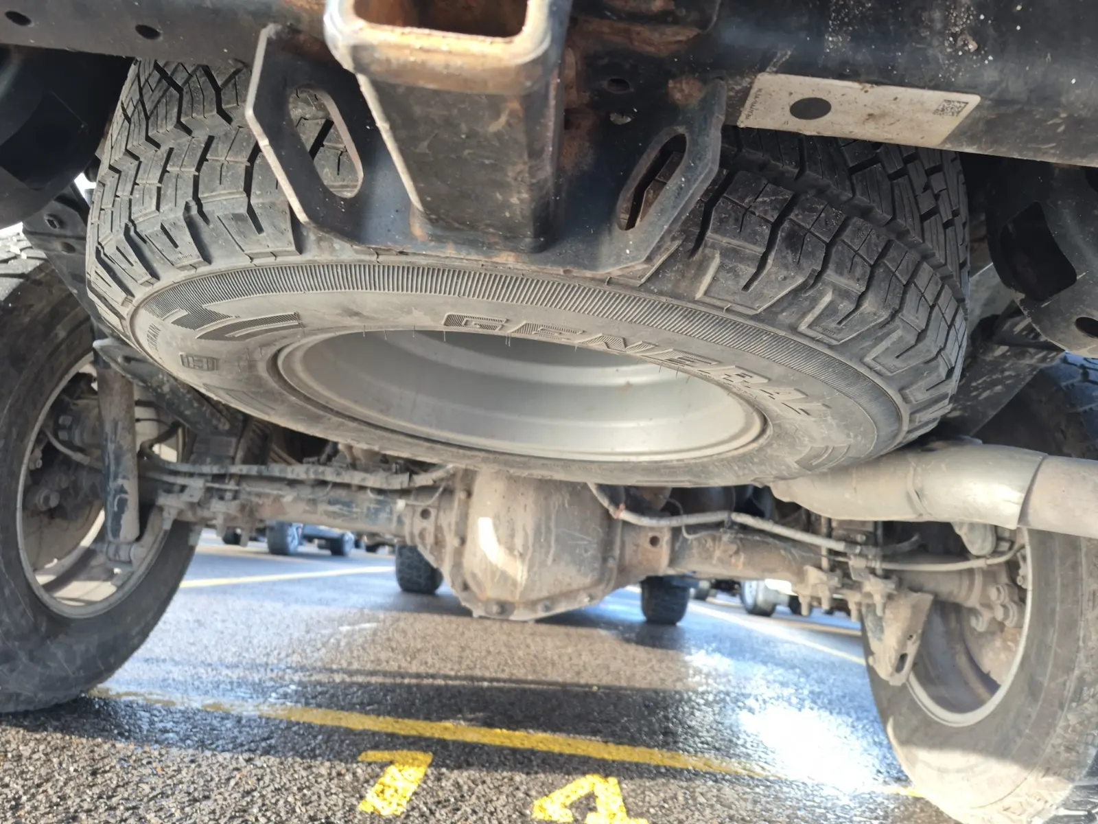 Spare Tire & Wheel Photo