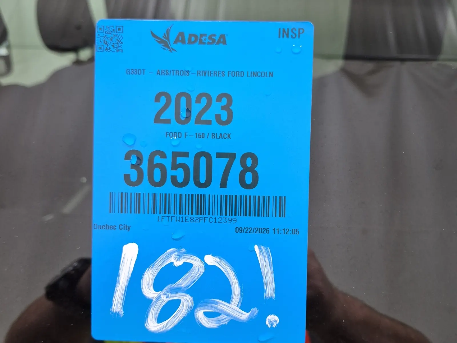 Inventory Label Photo