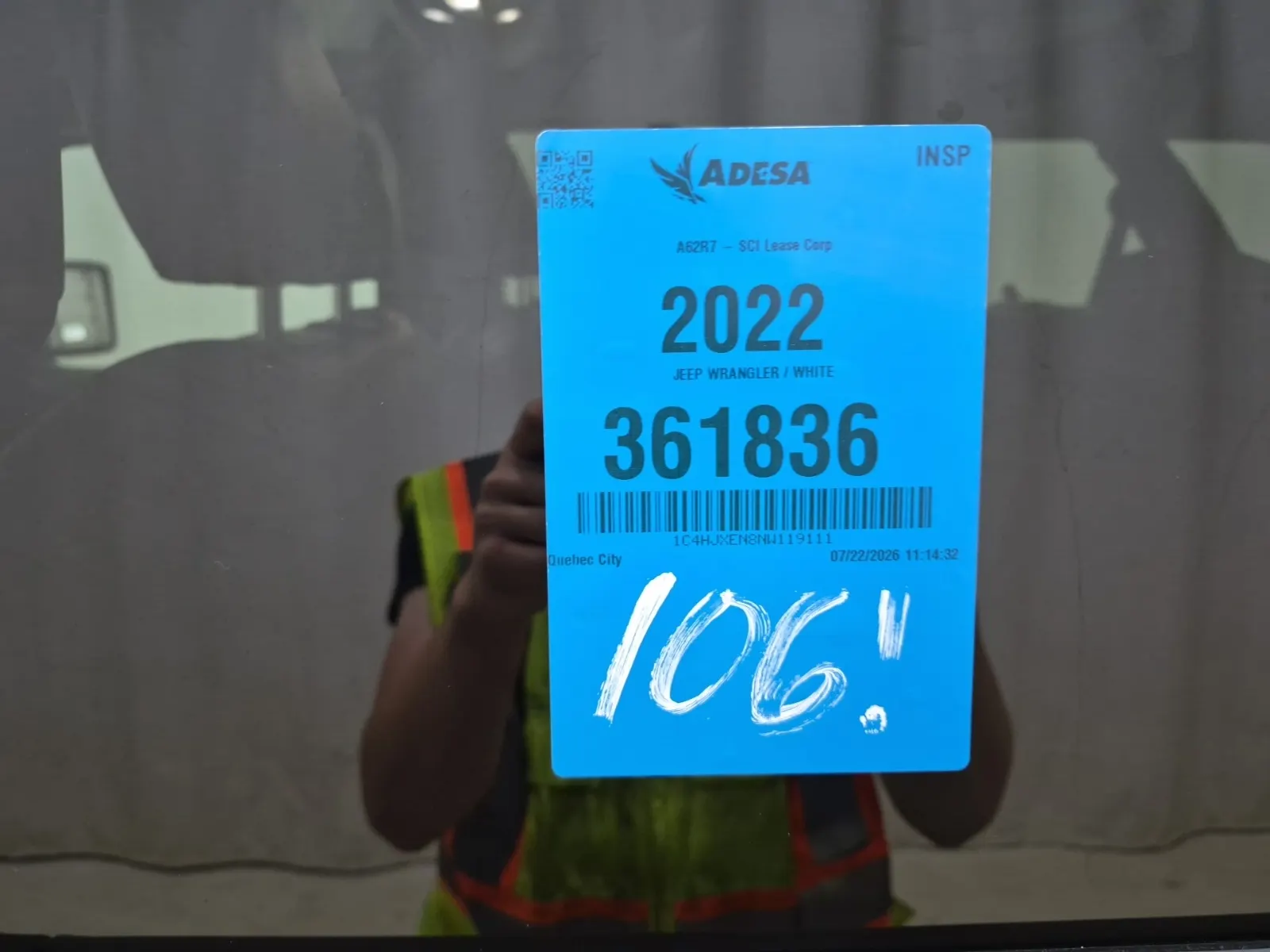 Inventory Label Photo