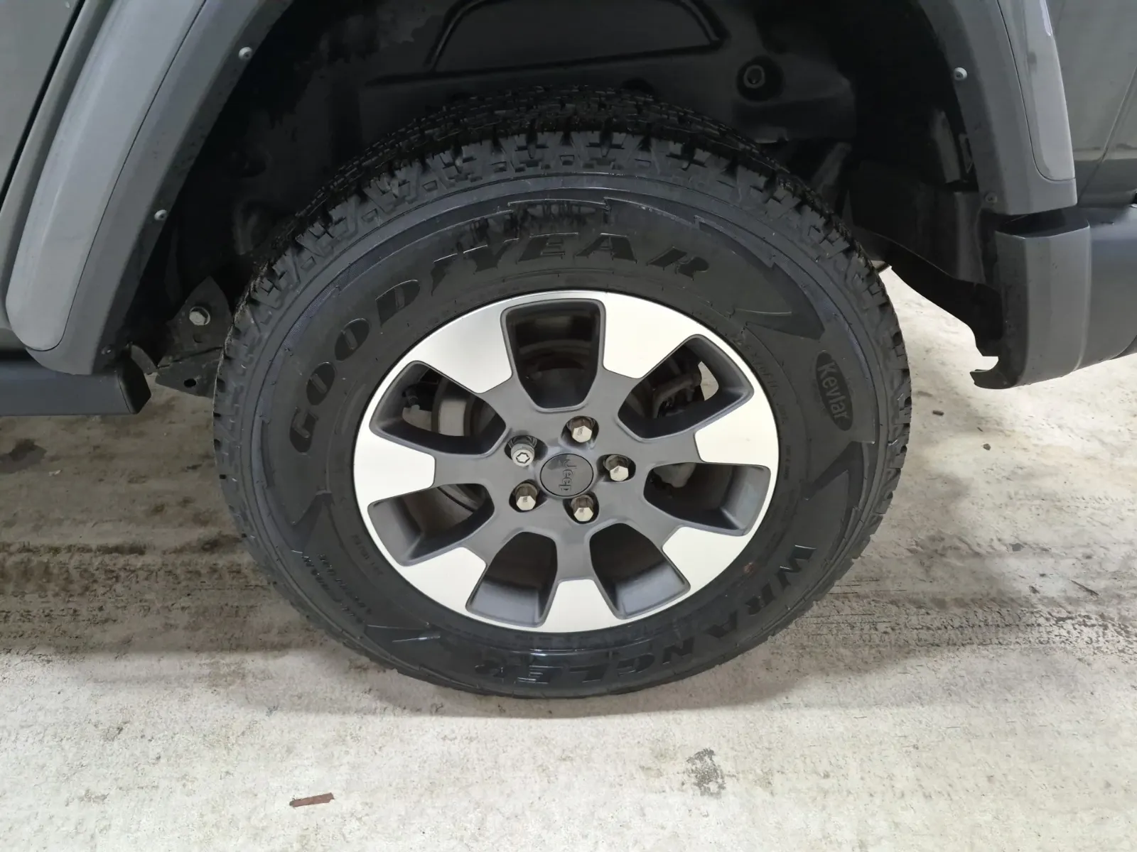 Left Rear Wheel/Tire Photo