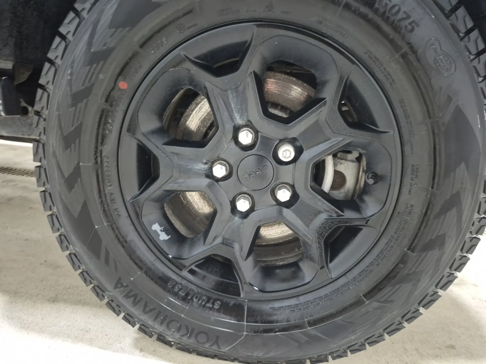 Left Rear Wheel/Tire Photo