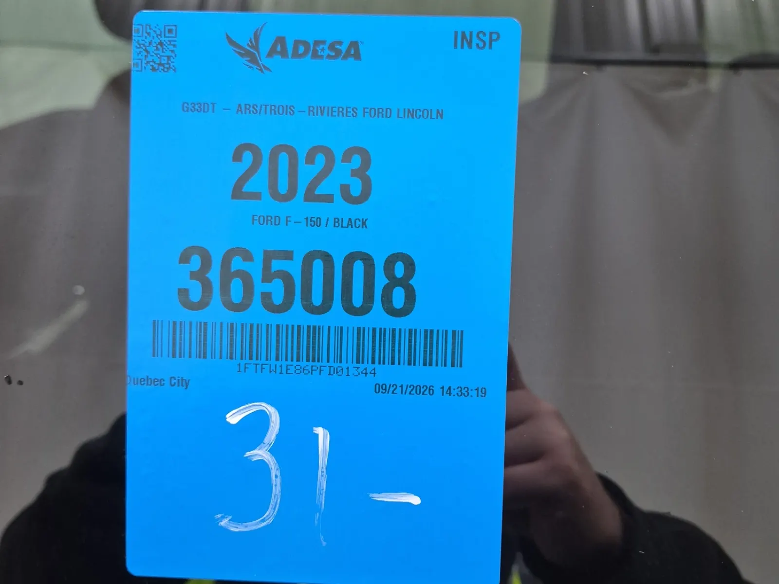 Inventory Label Photo