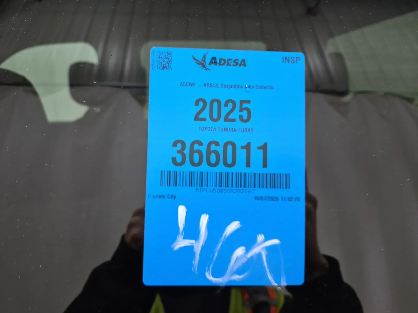 Inventory Label Photo