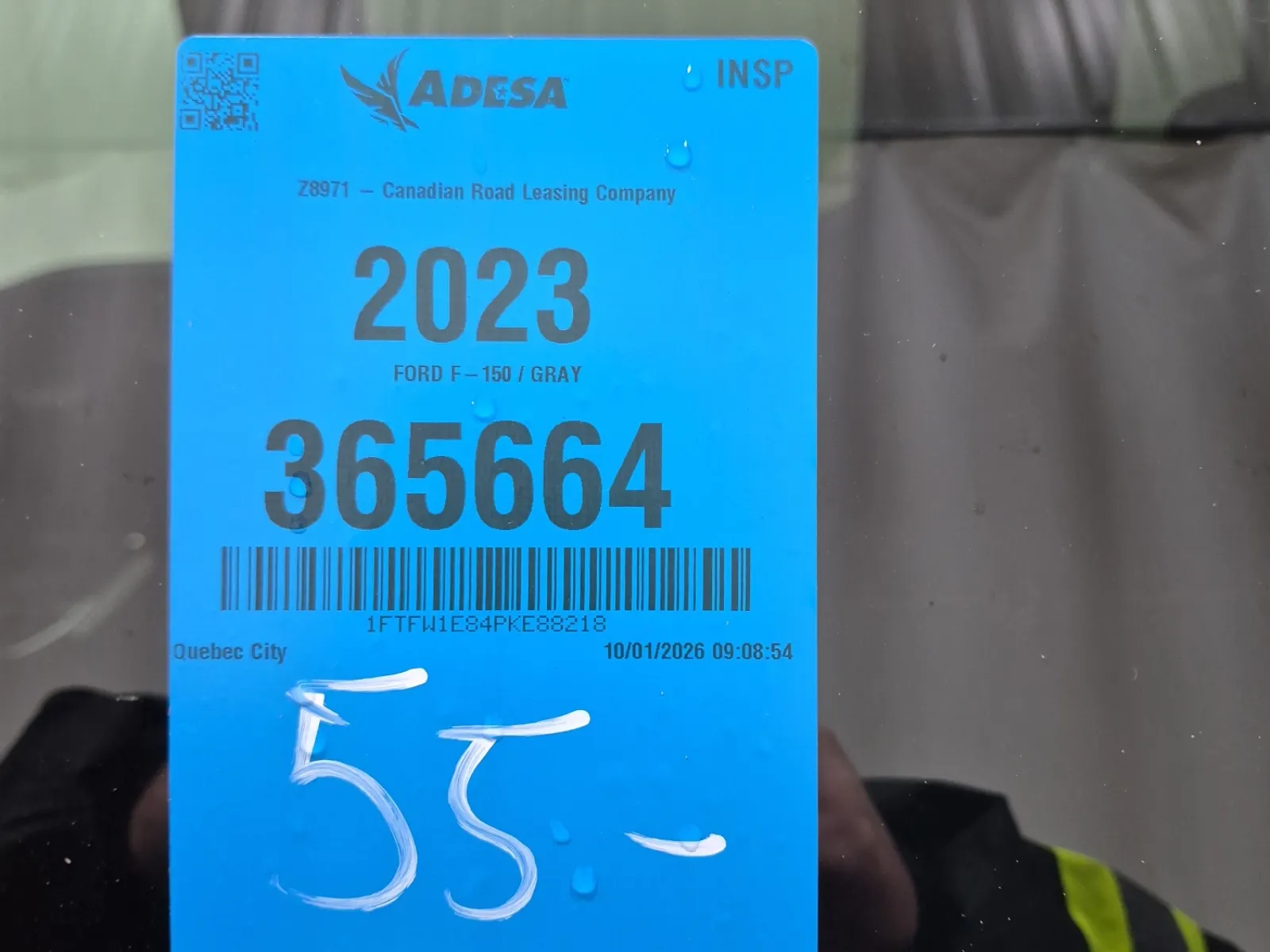 Inventory Label Photo