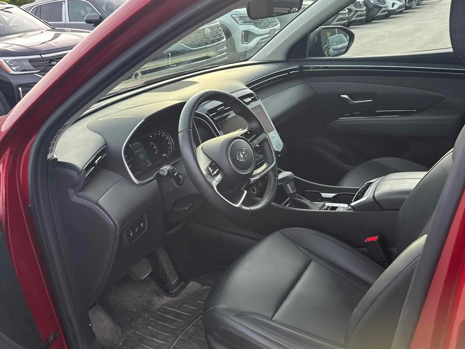Interior driver side